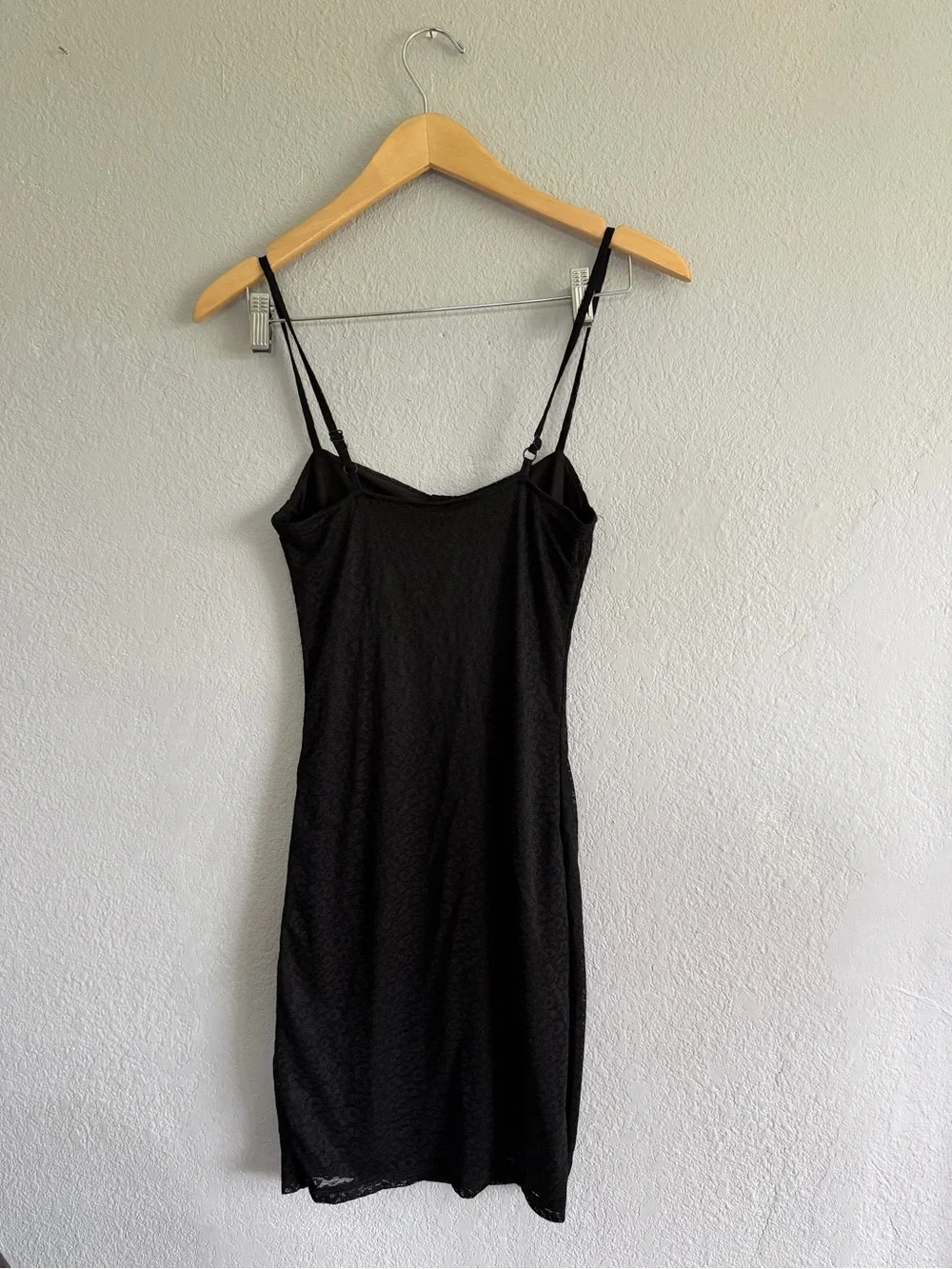 H&M Divided Y2K Lace Mini Slip Dress XS Cami Bustier Bodycon Coquette Whimsigoth